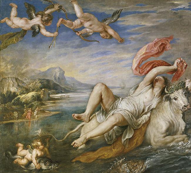 El rapto de Europa, Peter Paul Rubens